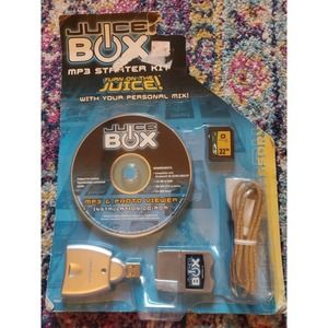2004 Mattel Juice Box MP3 Starter Kit New in Packaging - Make Your Own Mix!
